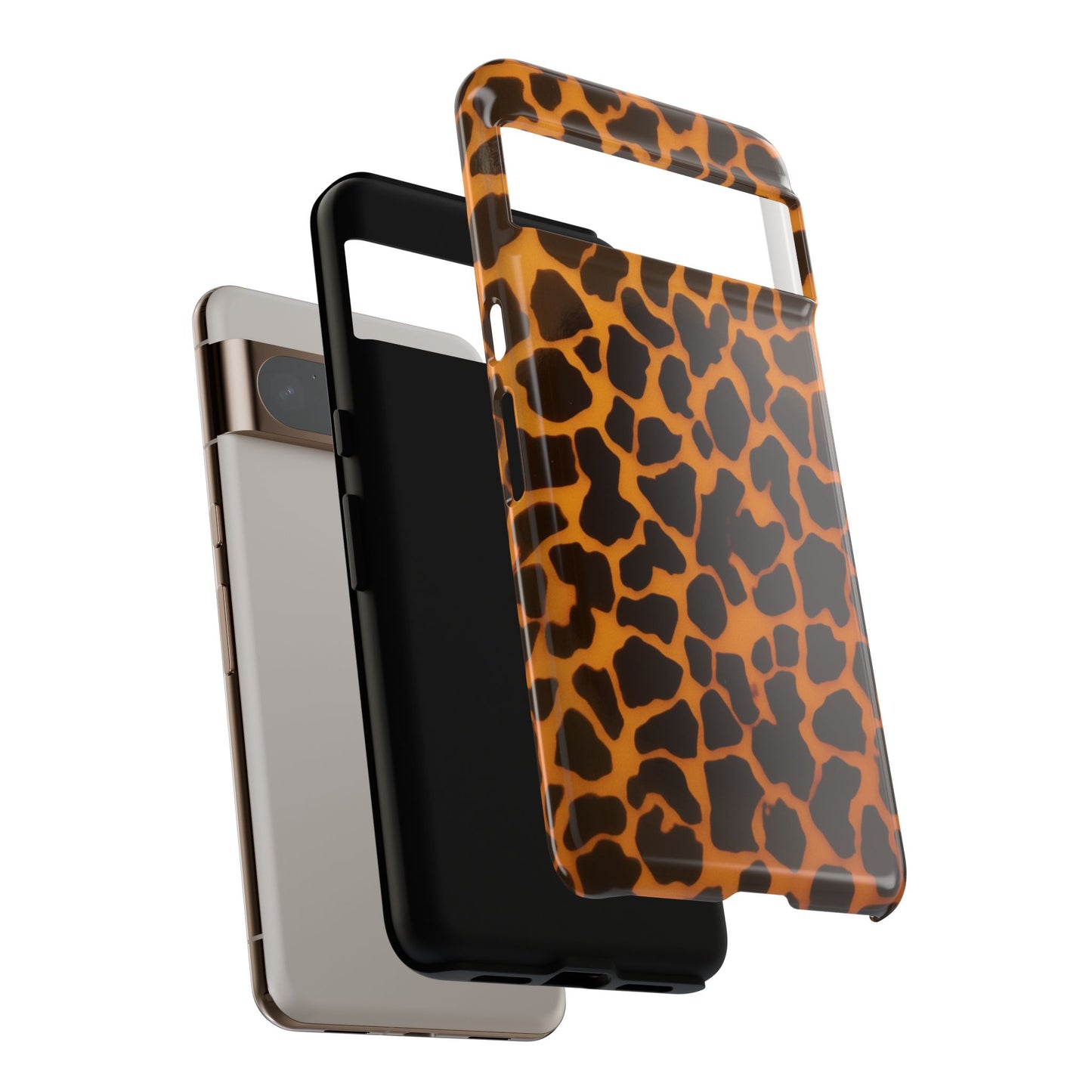 Leopard Print Tough Phone Case — Slim Protective iPhone Cover