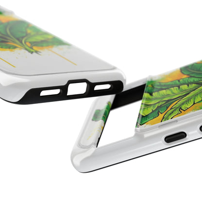 Tropical Banana Leaf Phone Case — Vibrant Green Plant Protector