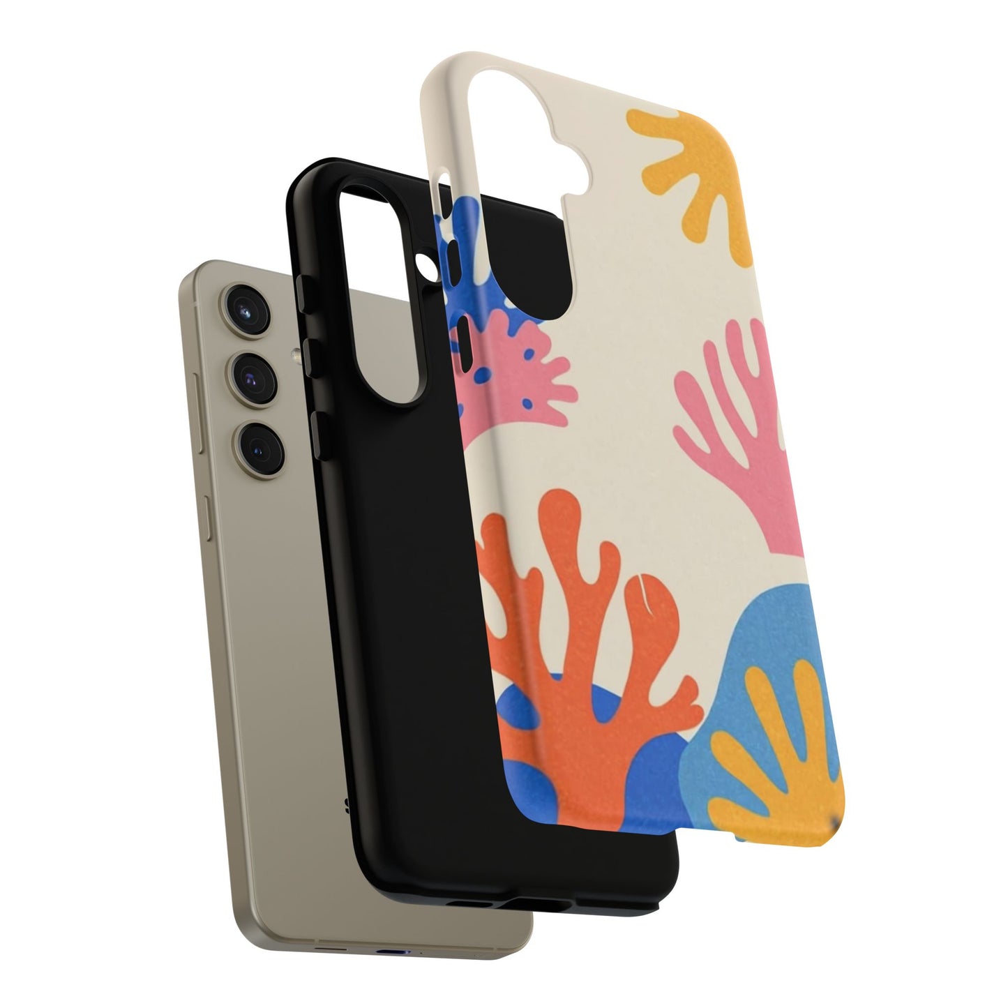 Tough Cases — Colorful Coral Pattern Phone Case