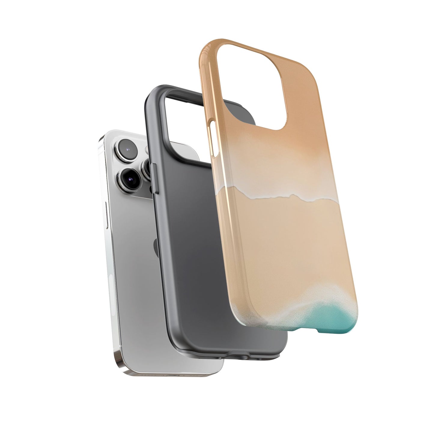 Ocean Shore Tough Phone Case — Beach Wave Protective Cover