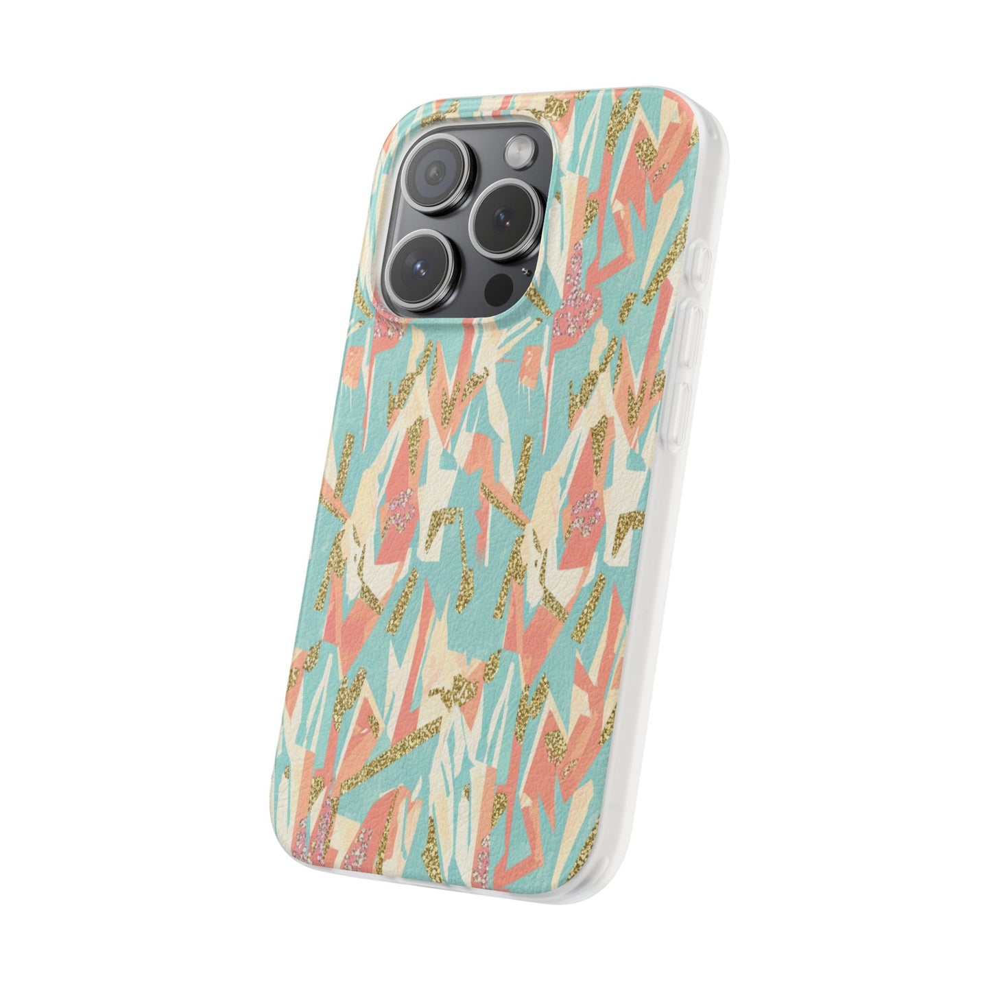 Pastel Abstract Floral Phone Case - Flexi Case