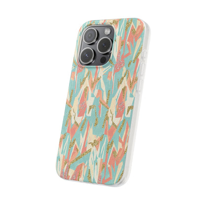 Pastel Abstract Floral Phone Case - Flexi Case