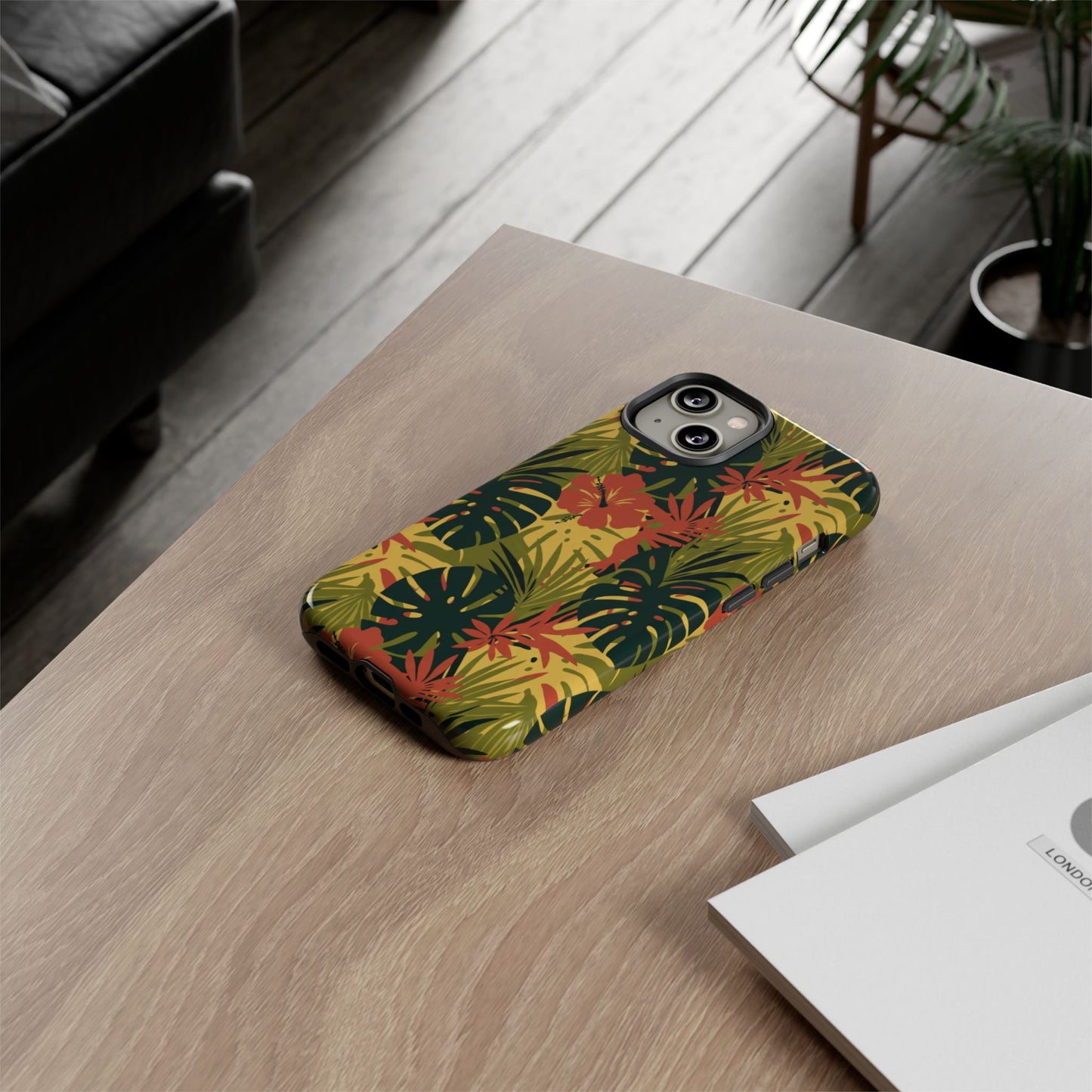 Tropical Hibiscus Phone Case — Durable Floral iPhone Protection