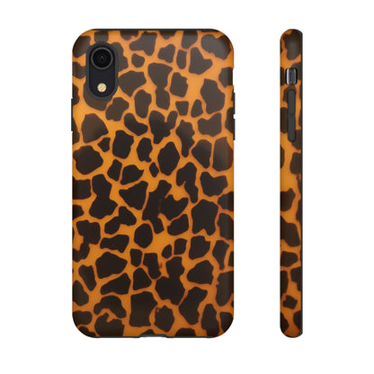 Leopard Print Tough Phone Case — Slim Protective iPhone Cover