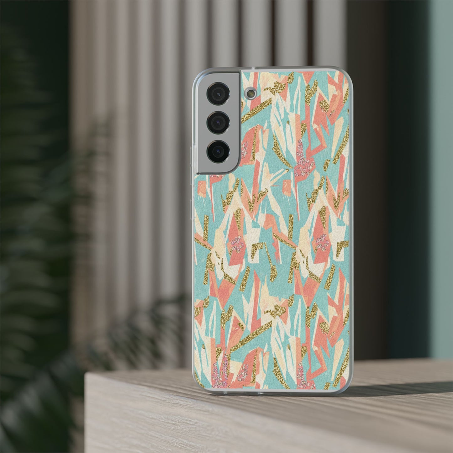 Pastel Abstract Floral Phone Case - Flexi Case