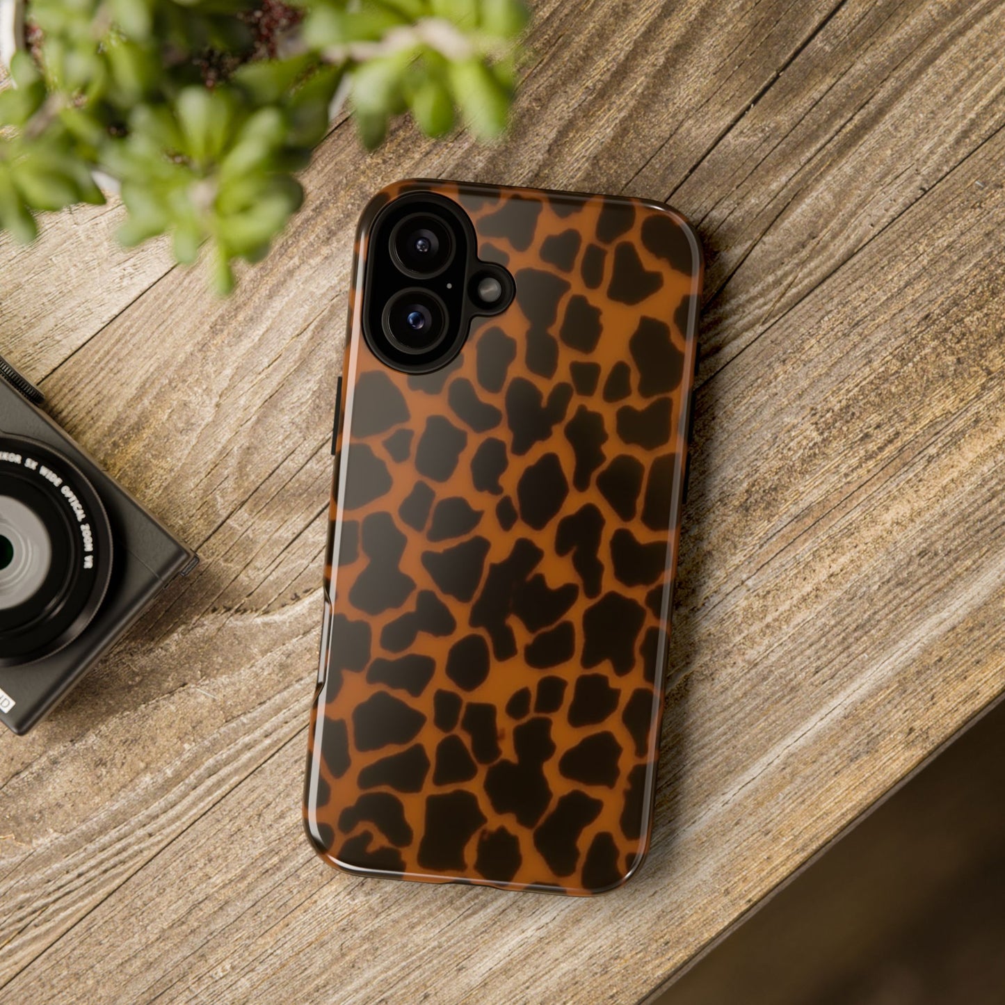 Leopard Print Tough Phone Case