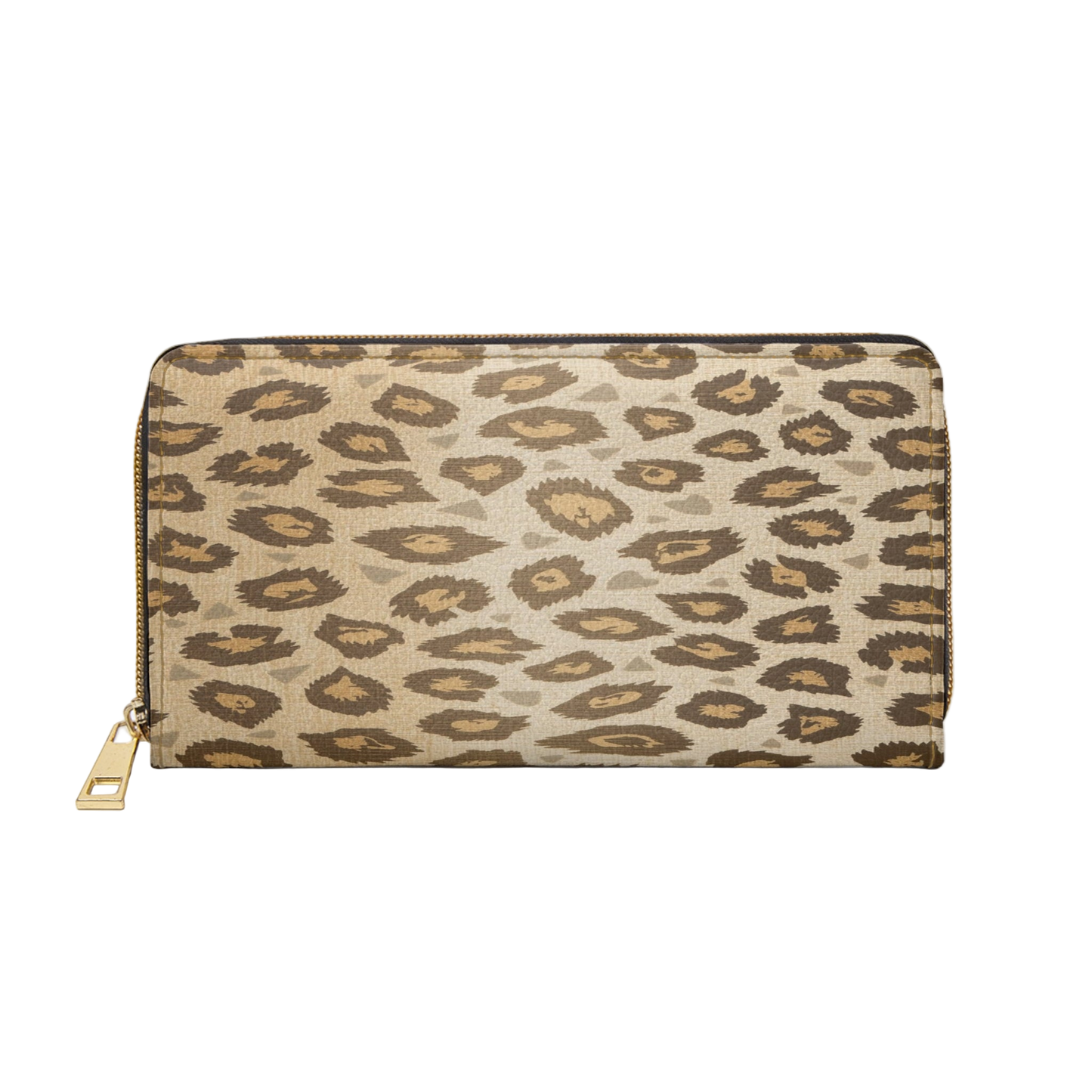 Women's Animal Print Wallet - Modern Zippered Wallet