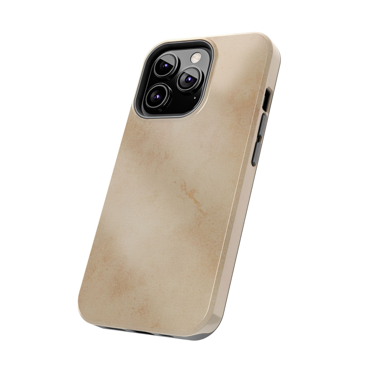 Tough Phone Case — Vintage Beige Marble Protective Phone Cover