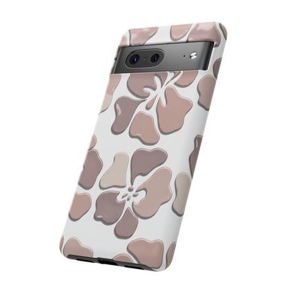 Tough Cases — Neutral Floral Tough Phone Case