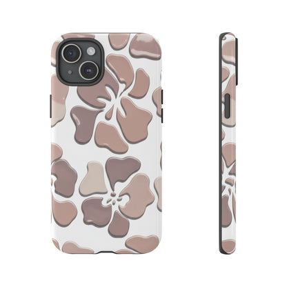 Tough Cases — Neutral Floral Tough Phone Case