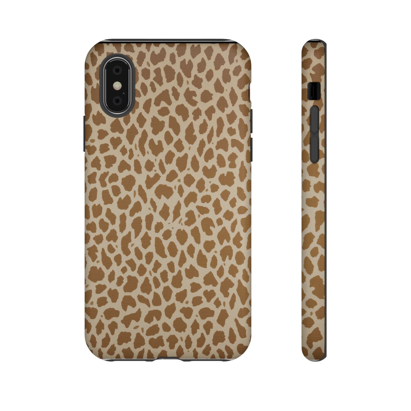 Leopard Print Tough Phone Case — Slim Protective Animal Pattern