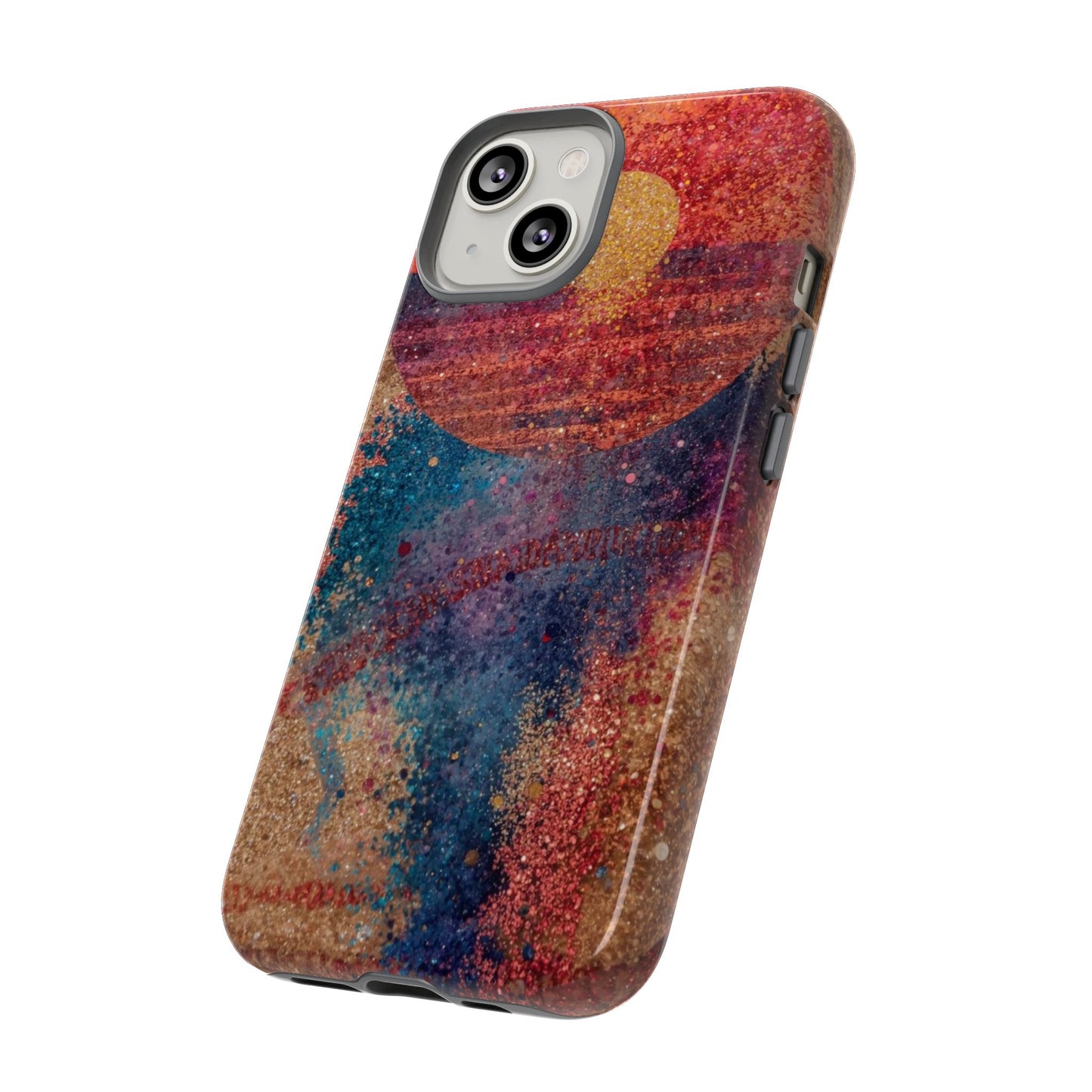 Retro Sunset Tough Phone Case