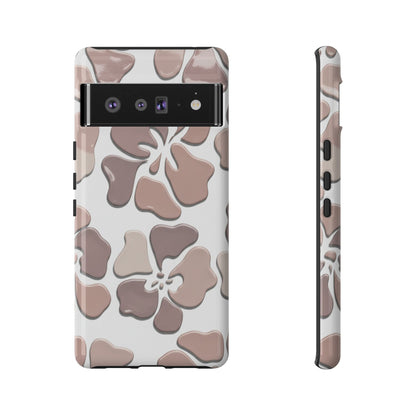 Tough Cases — Neutral Floral Tough Phone Case