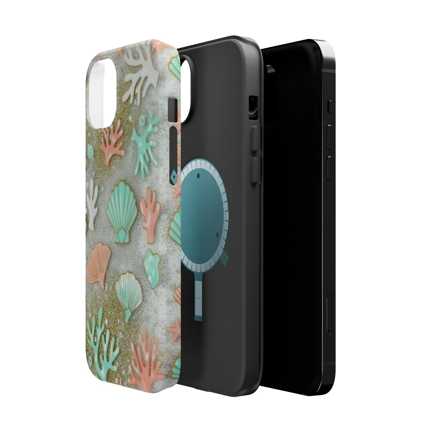 Seashell Coral Magnetic Impact Phone Case