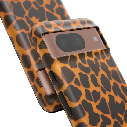 Leopard Print Tough Phone Case — Slim Protective iPhone Cover