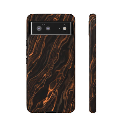 Copper Swirl Phone Case — Tough Protective iPhone Cover