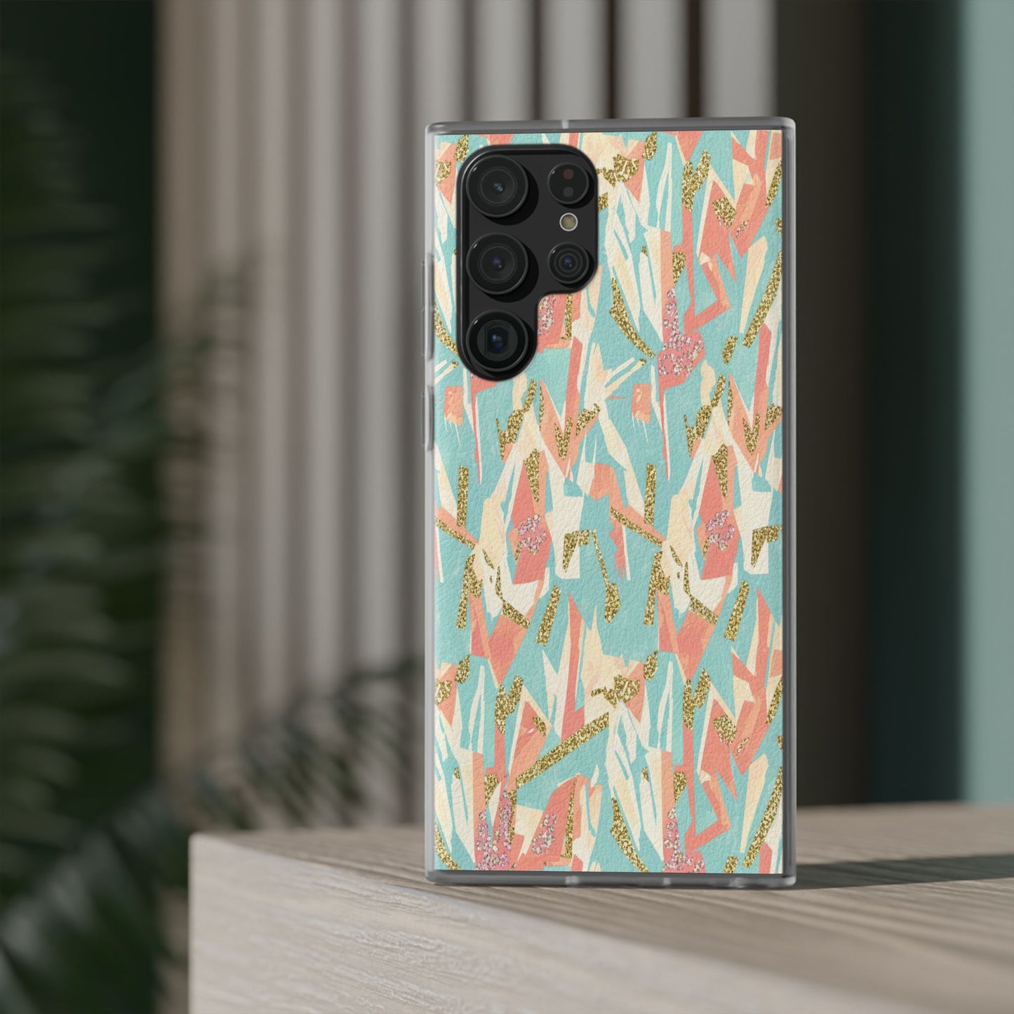 Pastel Abstract Floral Phone Case - Flexi Case