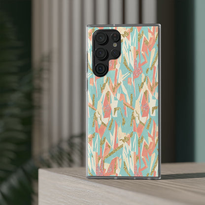 Pastel Abstract Floral Phone Case - Flexi Case