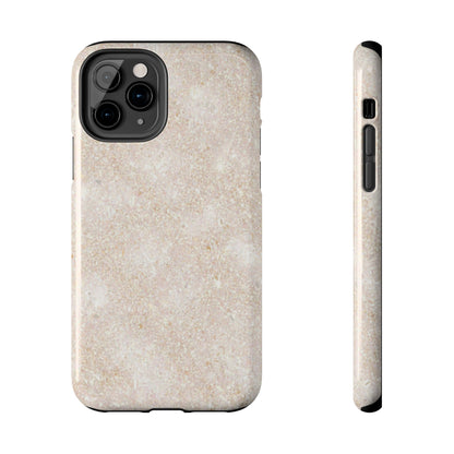 Marble Texture Tough Phone Case — Sandstone Protective Phone Cover