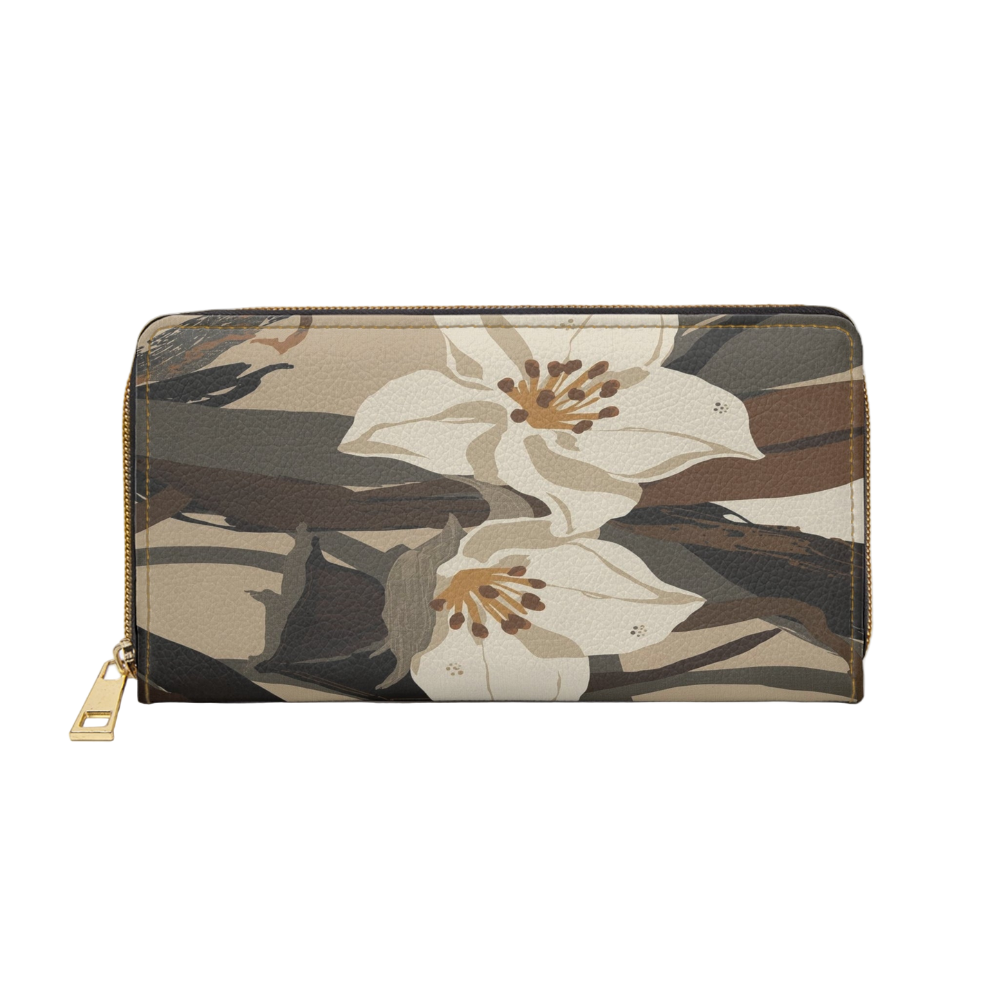 Women's Botanical Wallet - Everyday Zippered Wallet