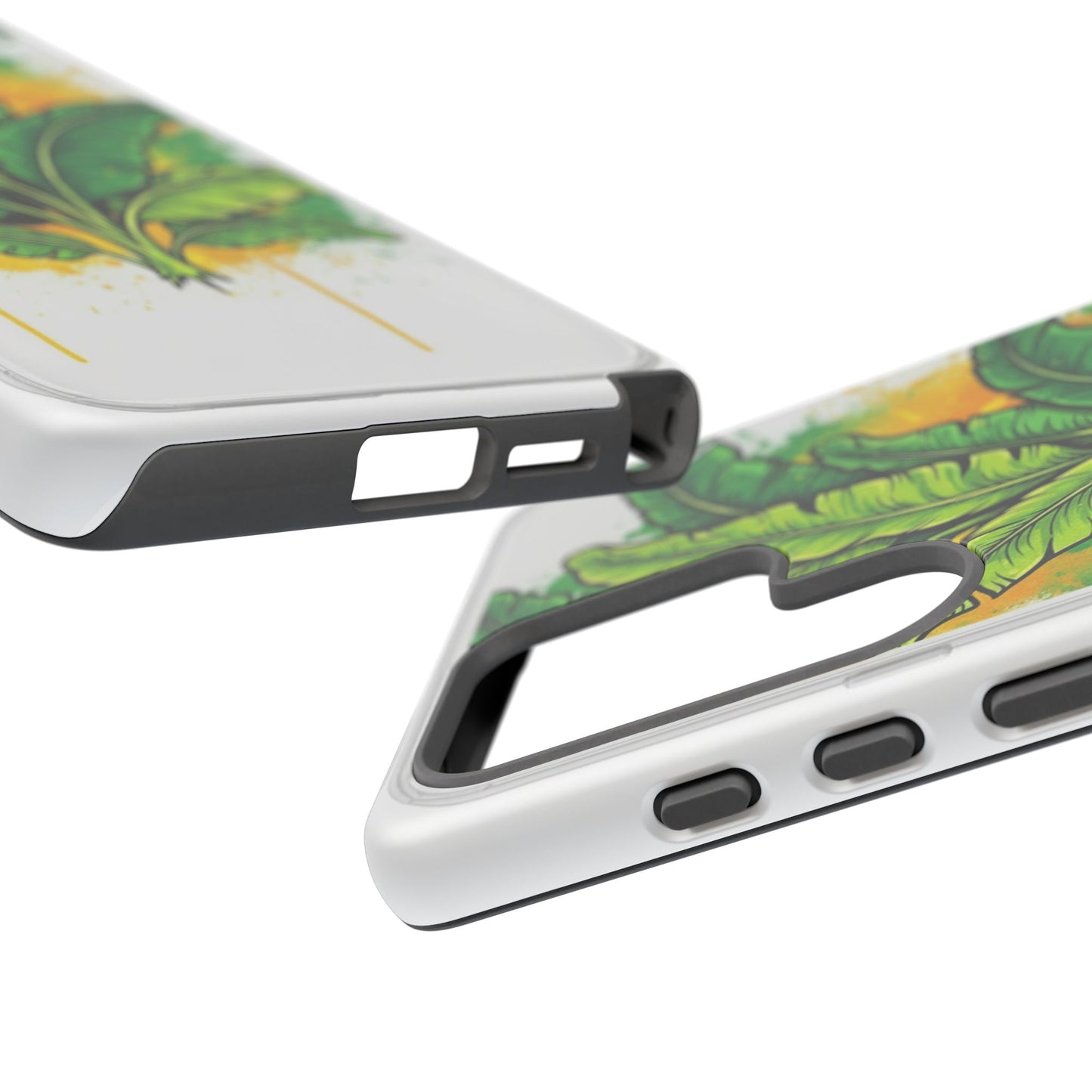 Tropical Banana Leaf Phone Case — Vibrant Green Plant Protector
