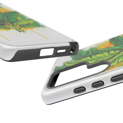 Tropical Banana Leaf Phone Case — Vibrant Green Plant Protector