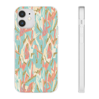 Pastel Abstract Floral Phone Case - Flexi Case