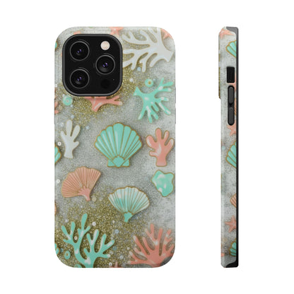 Seashell Coral Magnetic Impact Phone Case