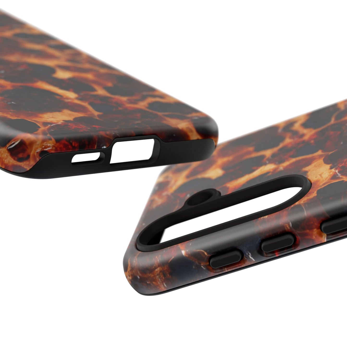 Tortoiseshell Phone Case — Protective iPhone Cover with Classic Amber Pattern