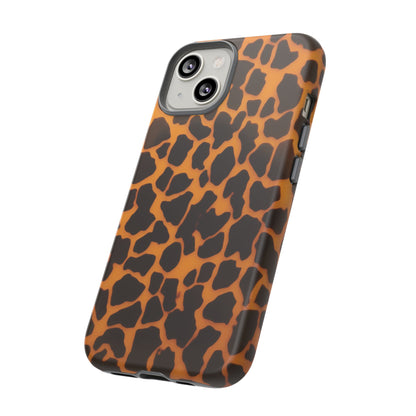 Leopard Print Tough Phone Case — Slim Protective iPhone Cover