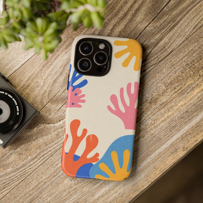 Tough Cases — Colorful Coral Pattern Phone Case