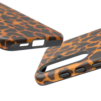 Leopard Print Tough Phone Case — Slim Protective iPhone Cover