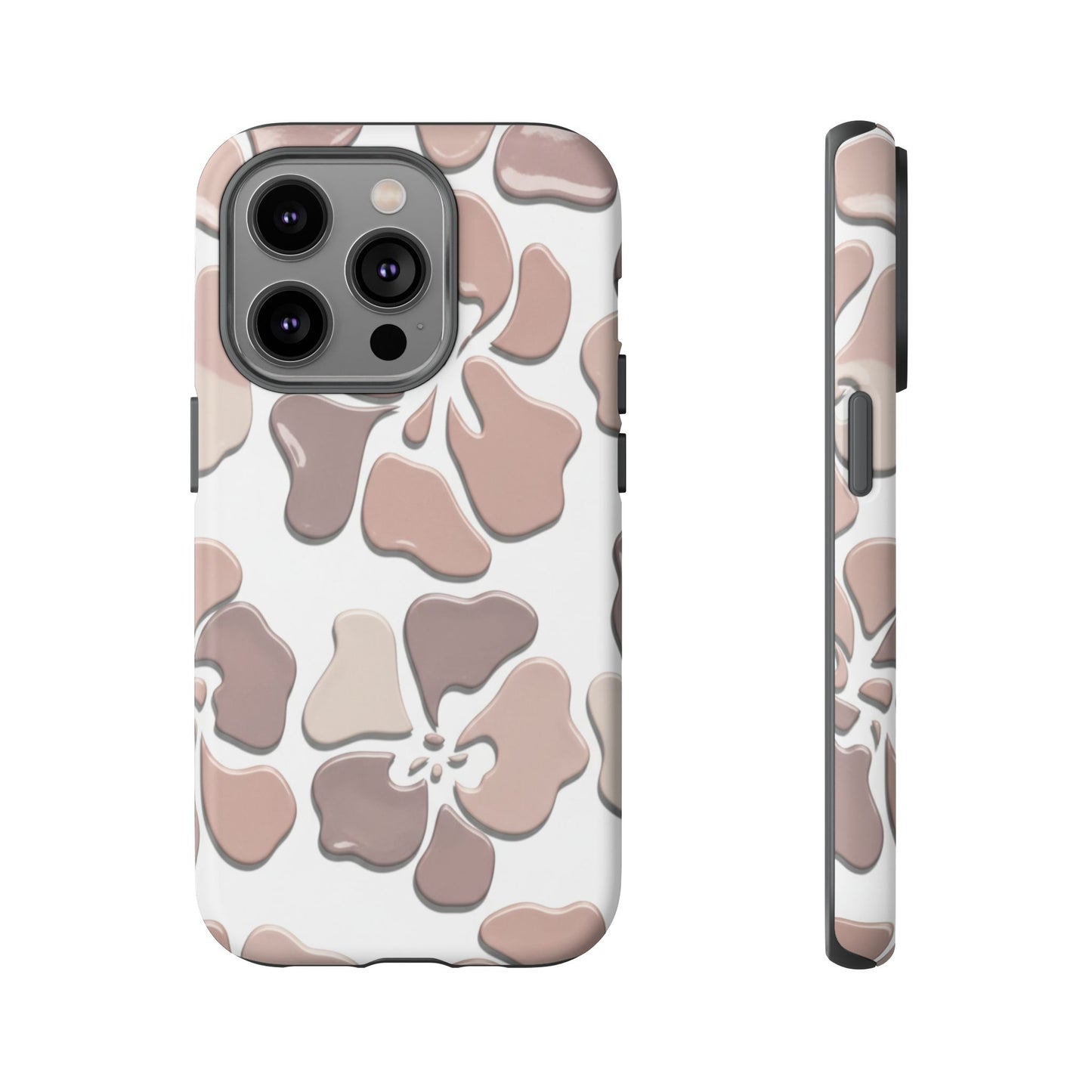 Tough Cases — Neutral Floral Tough Phone Case