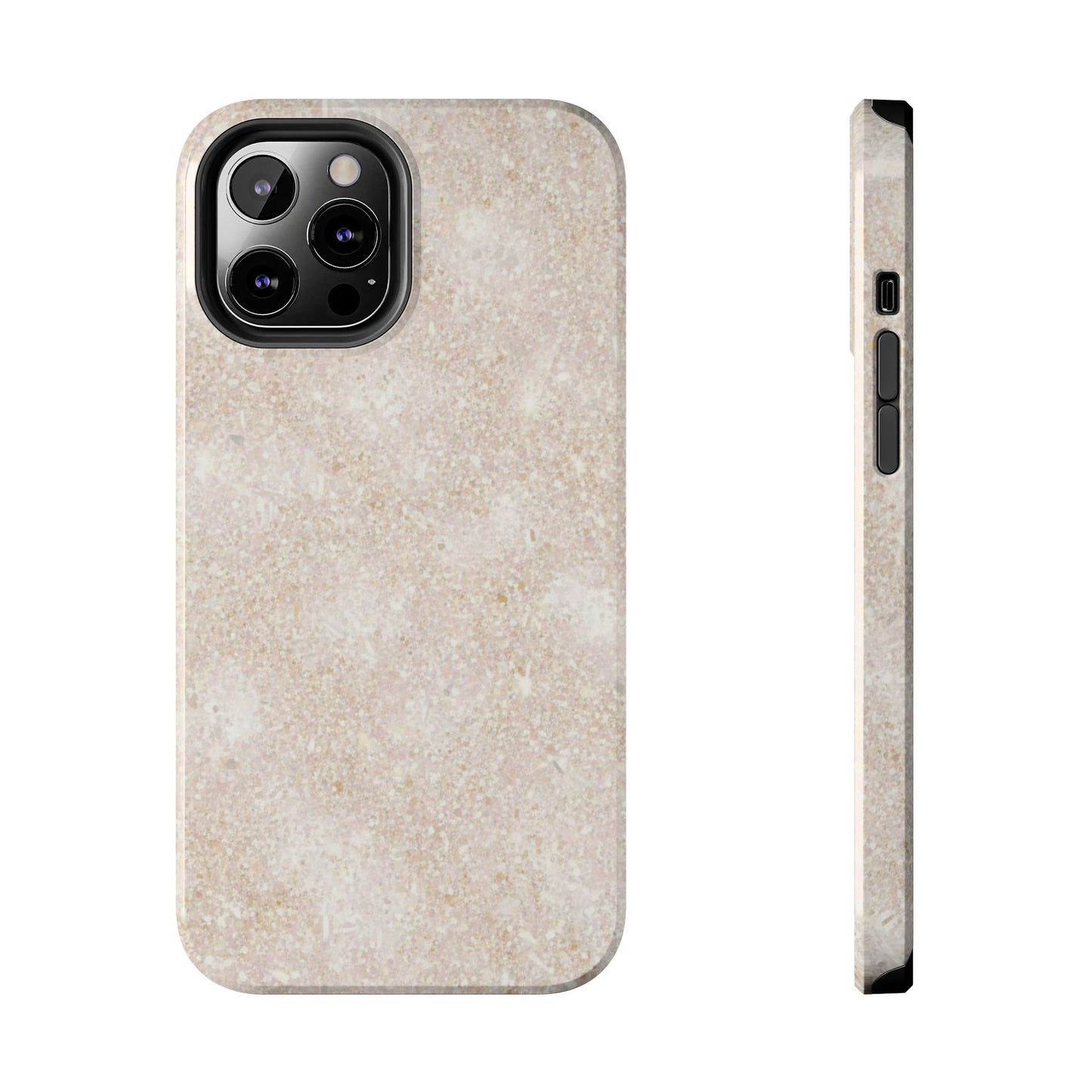 Marble Texture Tough Phone Case — Sandstone Protective Phone Cover