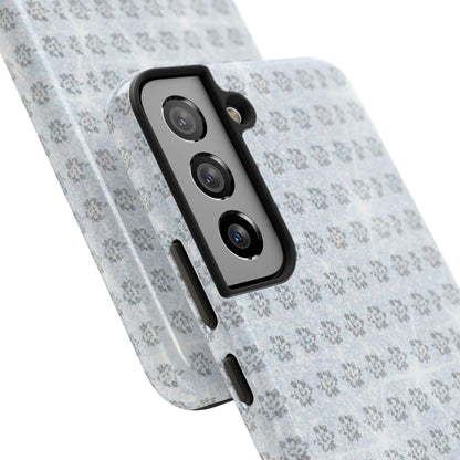 Tough Phone Case — Subtle floral Print Protective Cover
