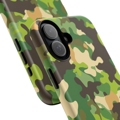 Camouflage Tough Phone Case — Military Camo Protective Cover