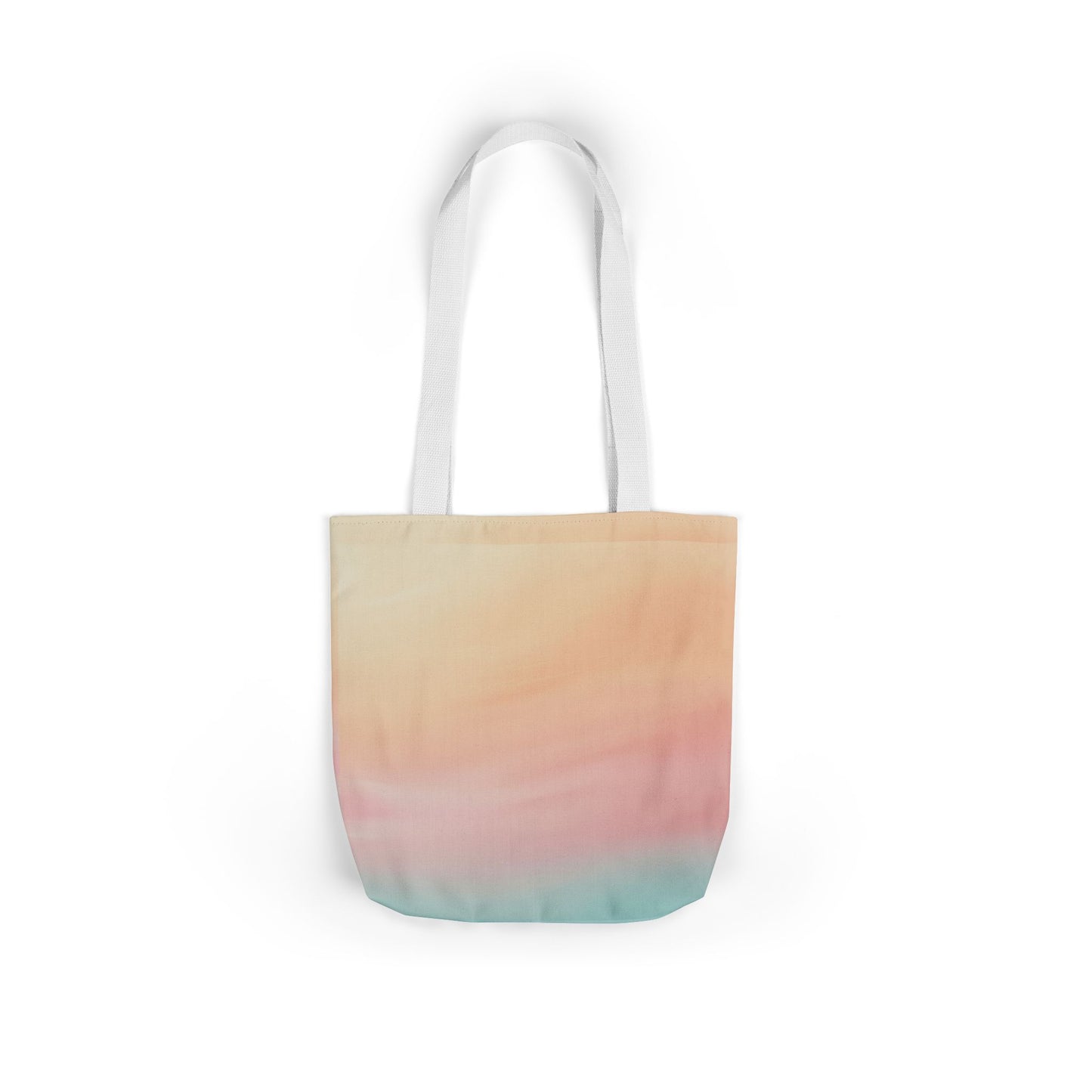 Pastel Sunset Canvas Tote Bag