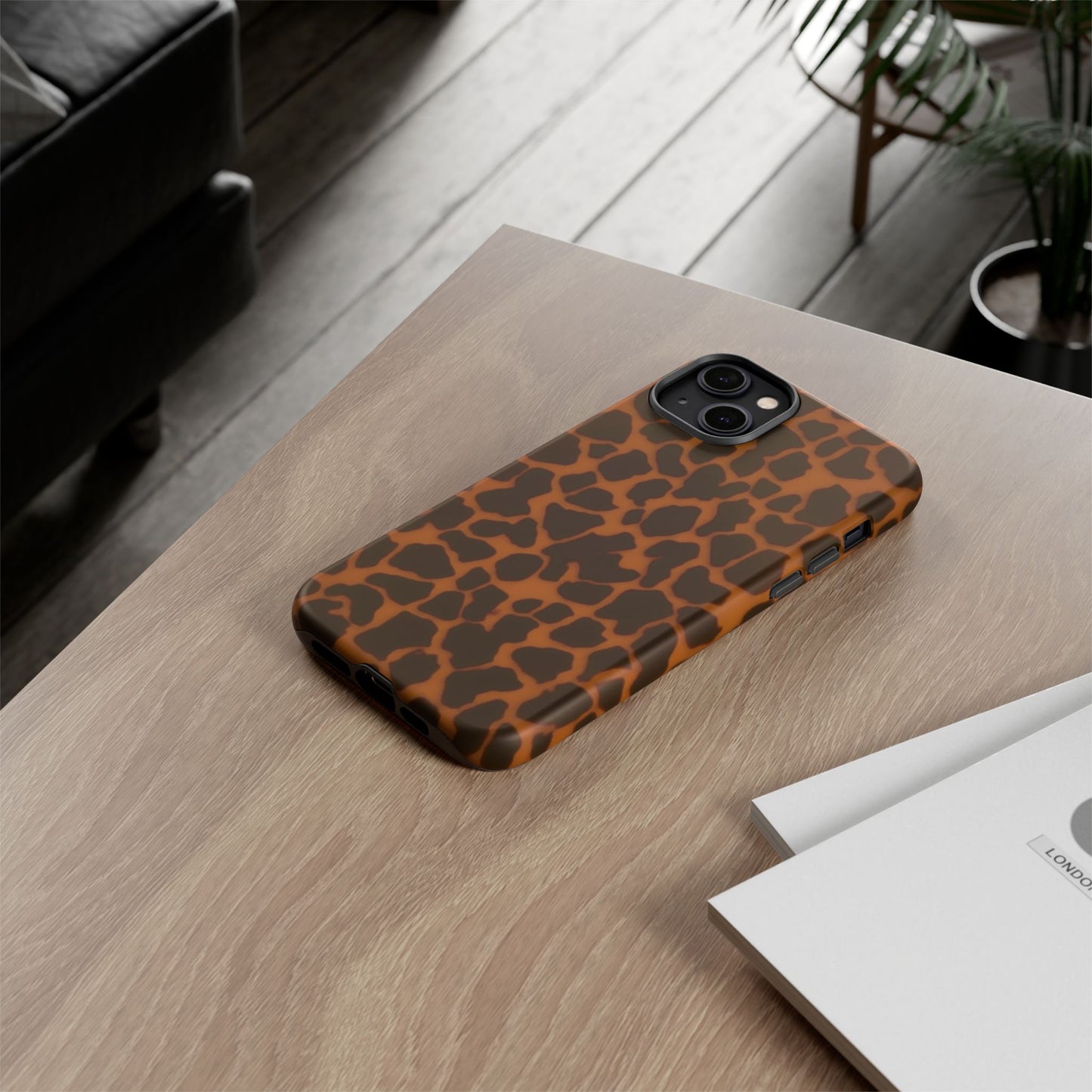 Leopard Print Tough Phone Case