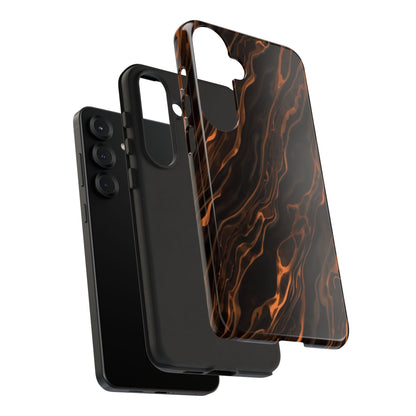 Copper Swirl Phone Case — Tough Protective iPhone Cover