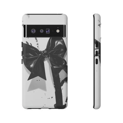 Phone Case — Black Bow Graphic Protective Cover