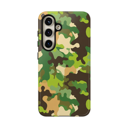 Camouflage Tough Phone Case — Military Camo Protective Cover