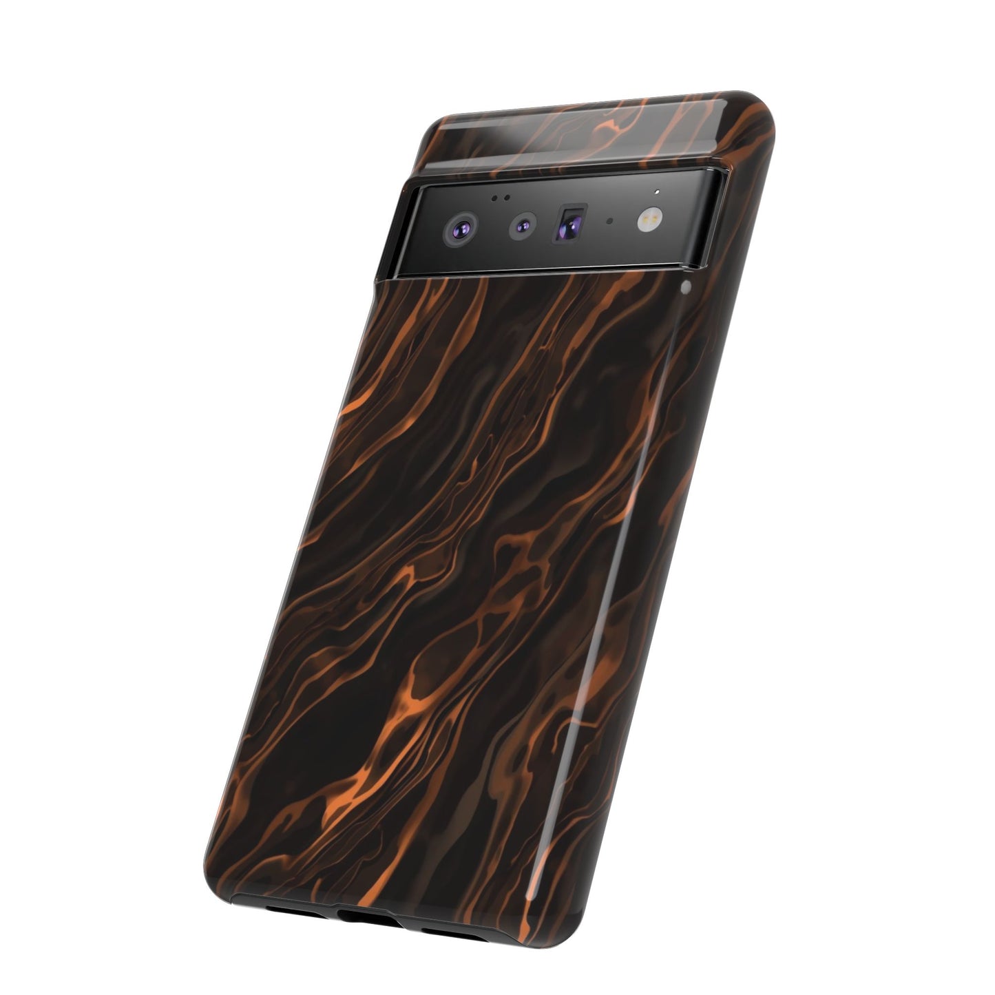 Copper Swirl Phone Case — Tough Protective iPhone Cover