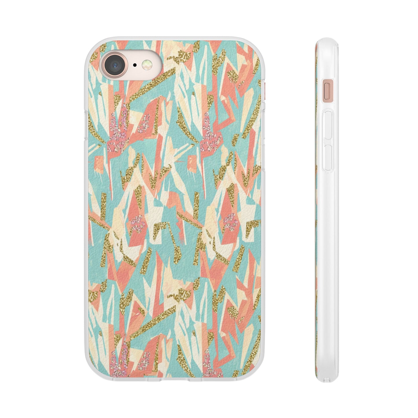 Pastel Abstract Floral Phone Case - Flexi Case