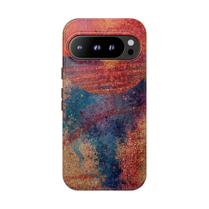 Retro Sunset Tough Phone Case