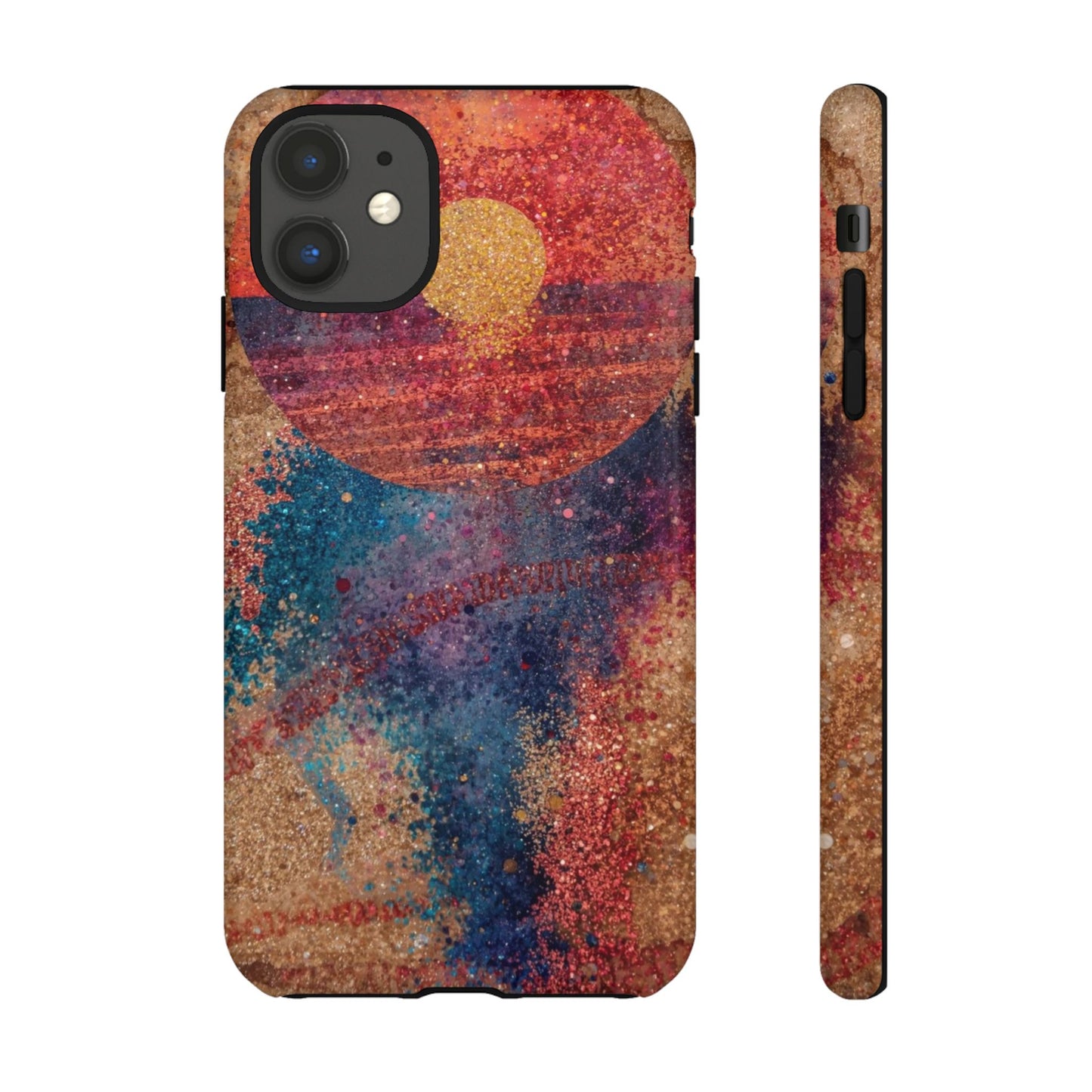 Retro Sunset Tough Phone Case