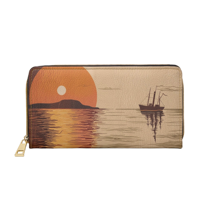 Women's Nautical Wallet -  Coastal Vegan Wallet
