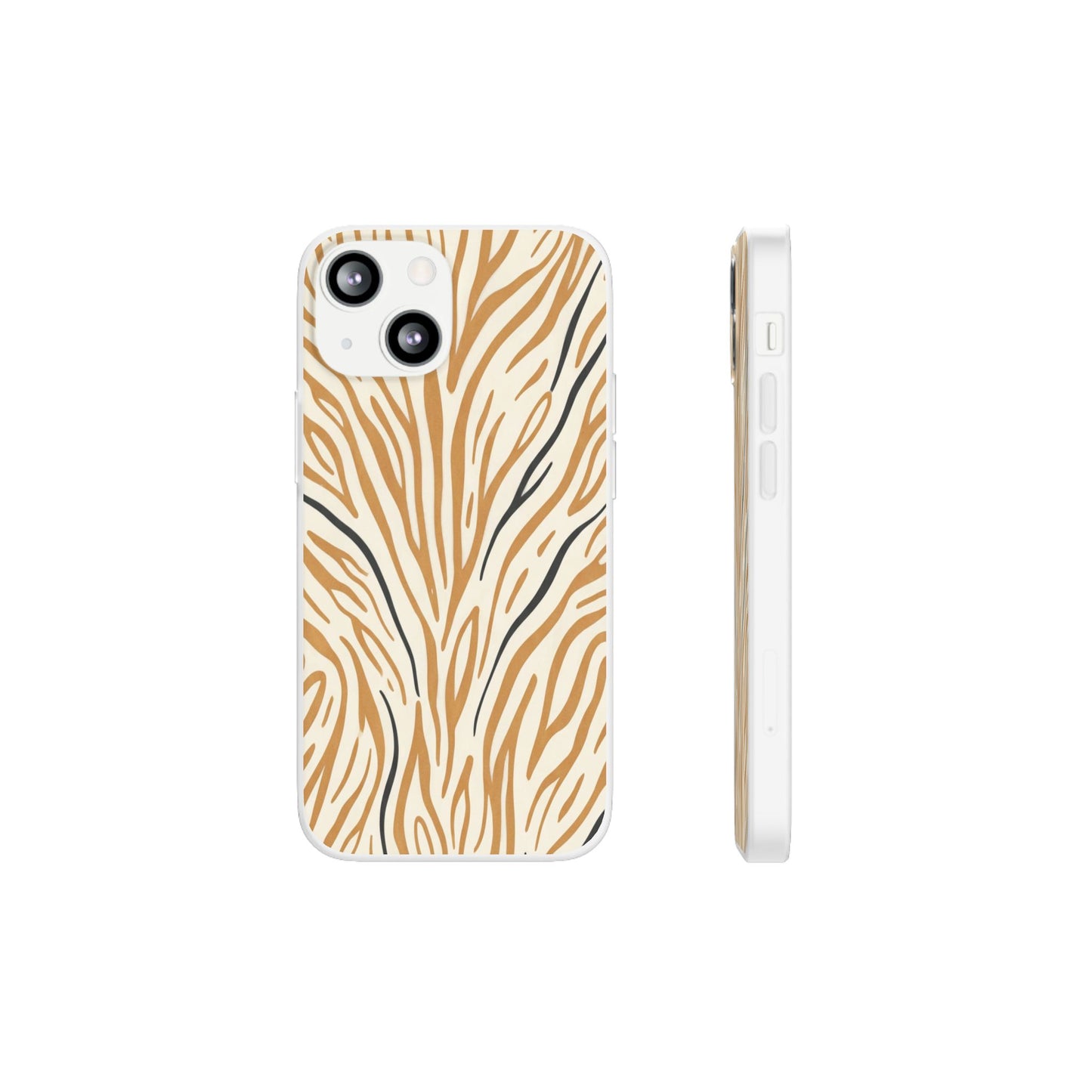 Pink Leopard Print Phone Case – Slim Flexible Protective Cover