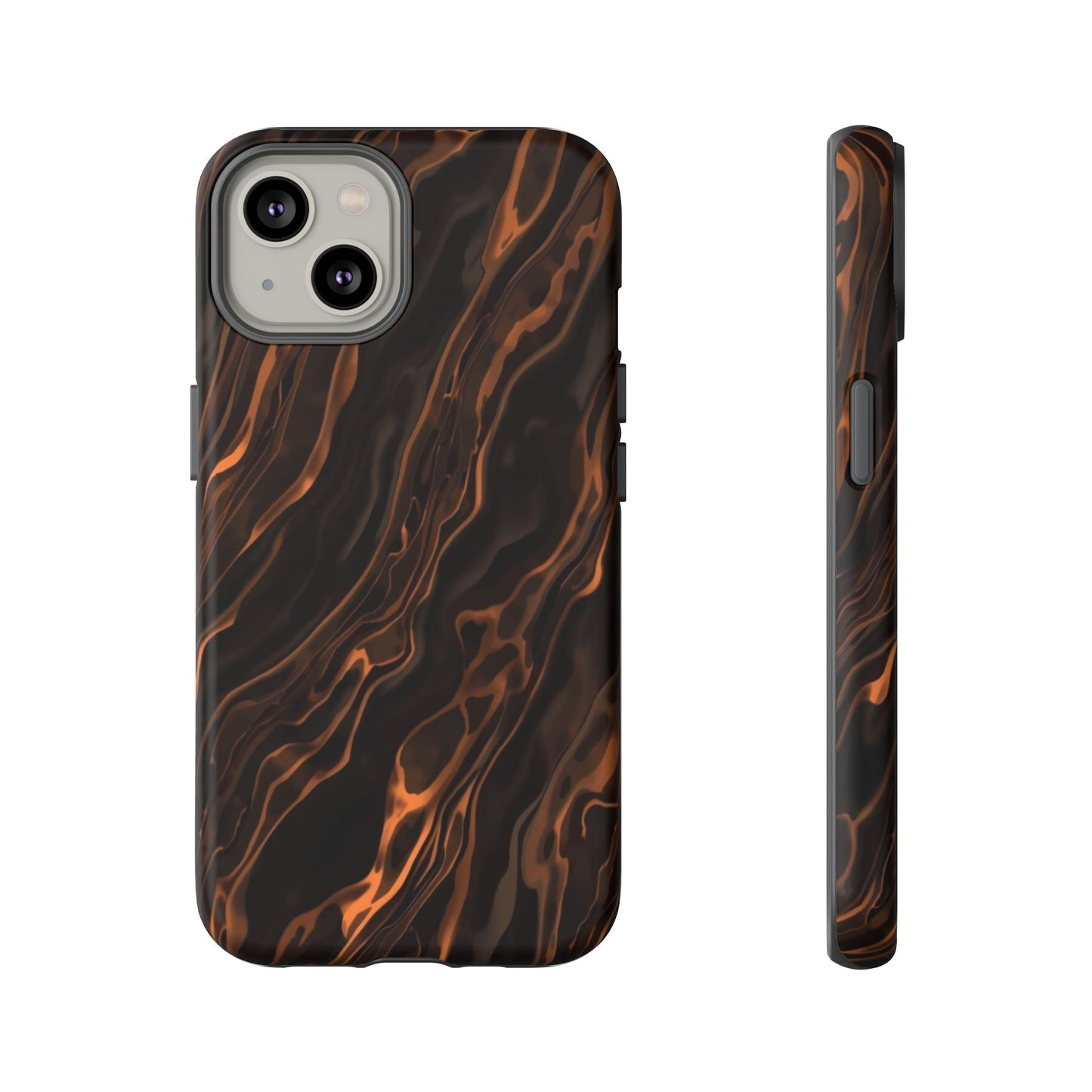 Copper Swirl Phone Case — Tough Protective iPhone Cover
