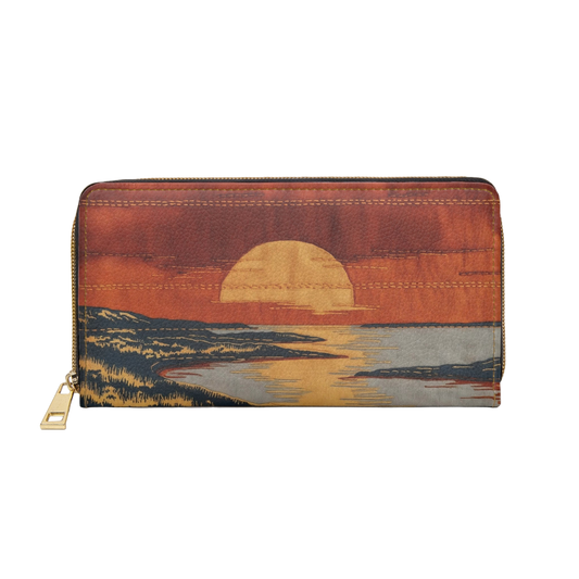 Women's Seafarer Chic: Vintage Vegan Leathers with Saltwater Patina