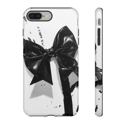 Phone Case — Black Bow Graphic Protective Cover